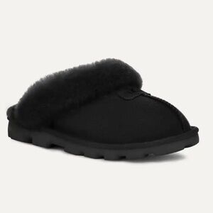 UGG Black Coquette Slippers